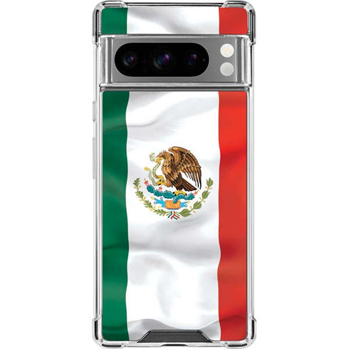 Mexico Flag Google Pixel 8 Pro Clear Case